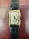 1935 Omega Cart deco tank watch solid gold , yellow and white gold tank watch �2250